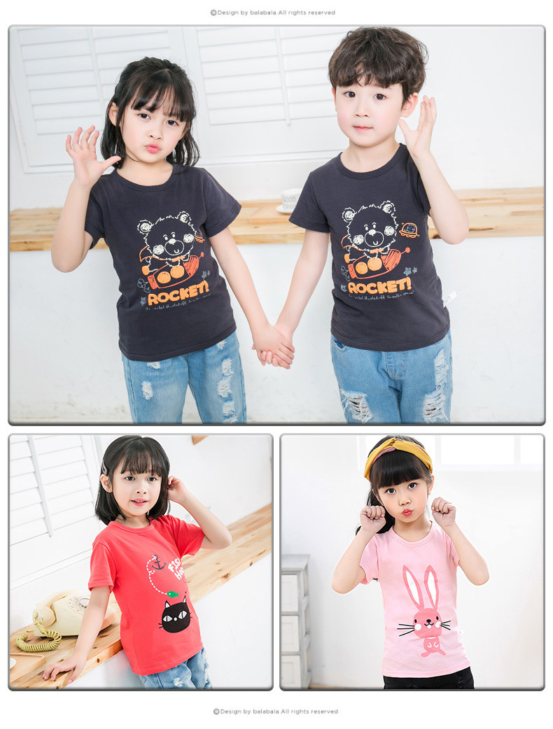 T-shirt enfant en coton - Ref 3440797 Image 56