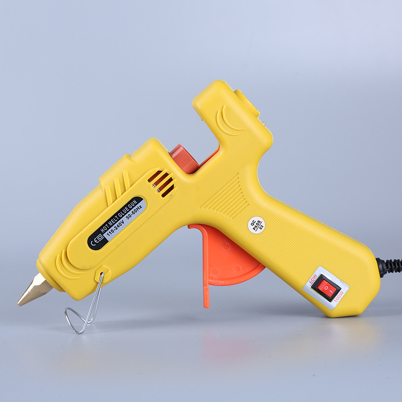 ジョート ホットメルトグルーガン クイックグルーガン スイッチ付き ナイロンPPホットメルトガン 手芸DIY 子供用|undefined