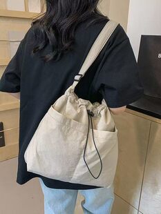 Capacious fashionable one-shoulder bag, shoulder bag, city style