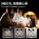 Solar fan new cross-border fan charging treasure USB portable outdoor dual solar panel camping fan
