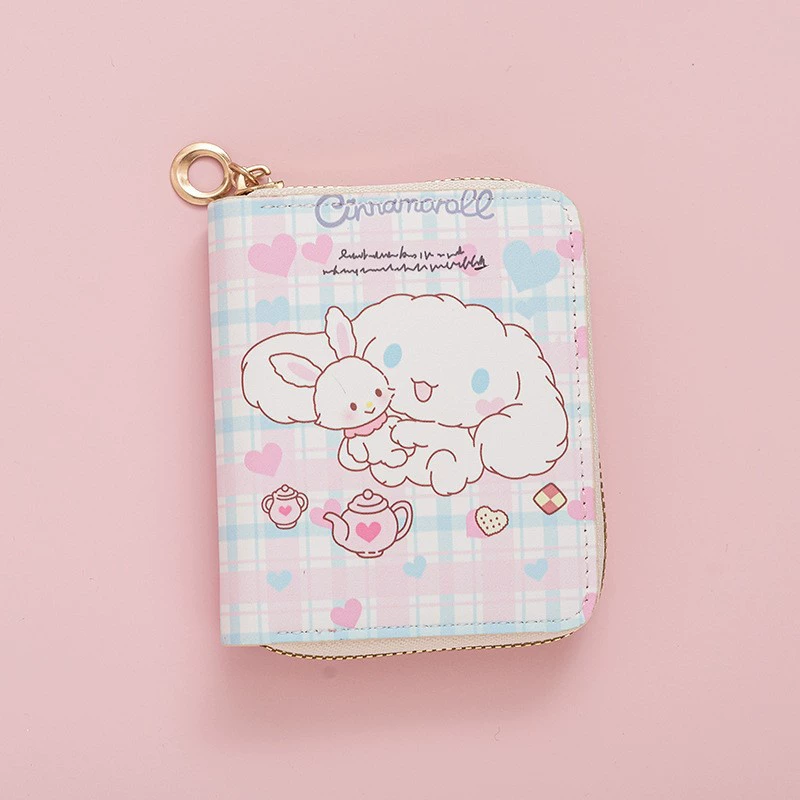 Новый Yugui Dog модный милый бумажник с принтом мультфильм студентка аниме короткая молния деньги сумка