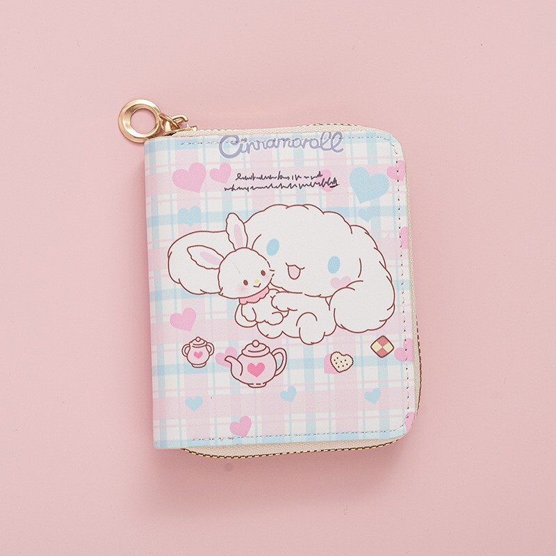 New Yugui Dog Fashion Cute Printed Coin Purse Cartoon Animation Short Zipper Money Bag for Female Students New Yugui Dog Fashion Cute Printed Coin Purse Cartoon Animation Short Zipper Money Bag for Female Students