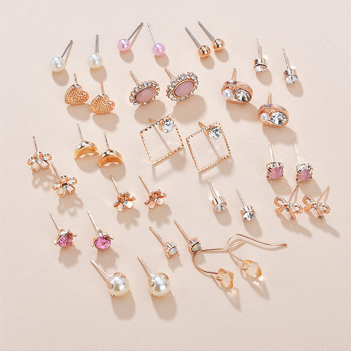 European and American fashion sets, design temperament earrings, high-quality wholesale butterflies, trendy ear jewelry, simple earrings
