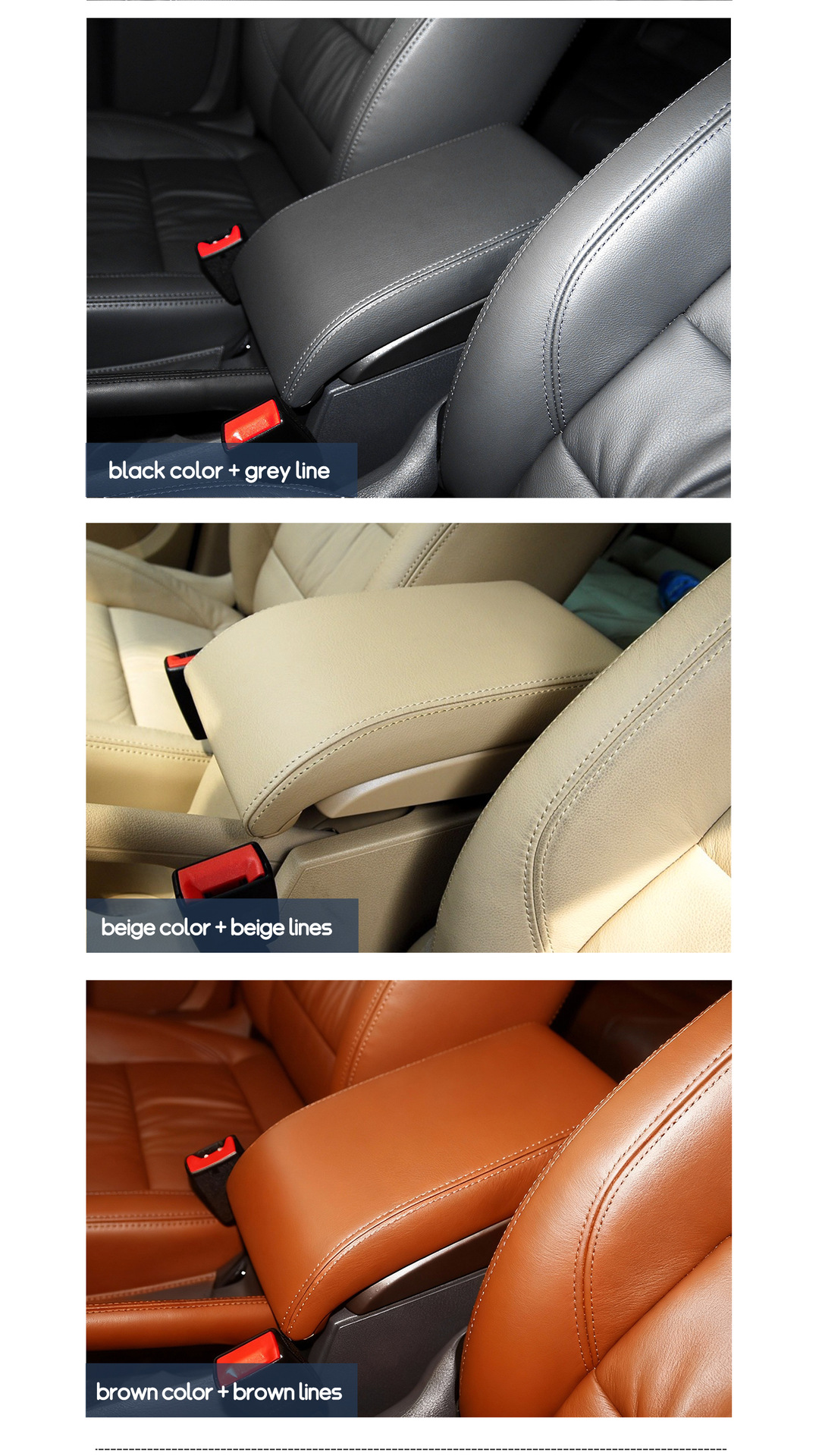 Suitable for Vw Touran04-15 Volkswagen Touran Armrest Box Leather Cover Protective Cover Modification and Refurbishment Factory Supply