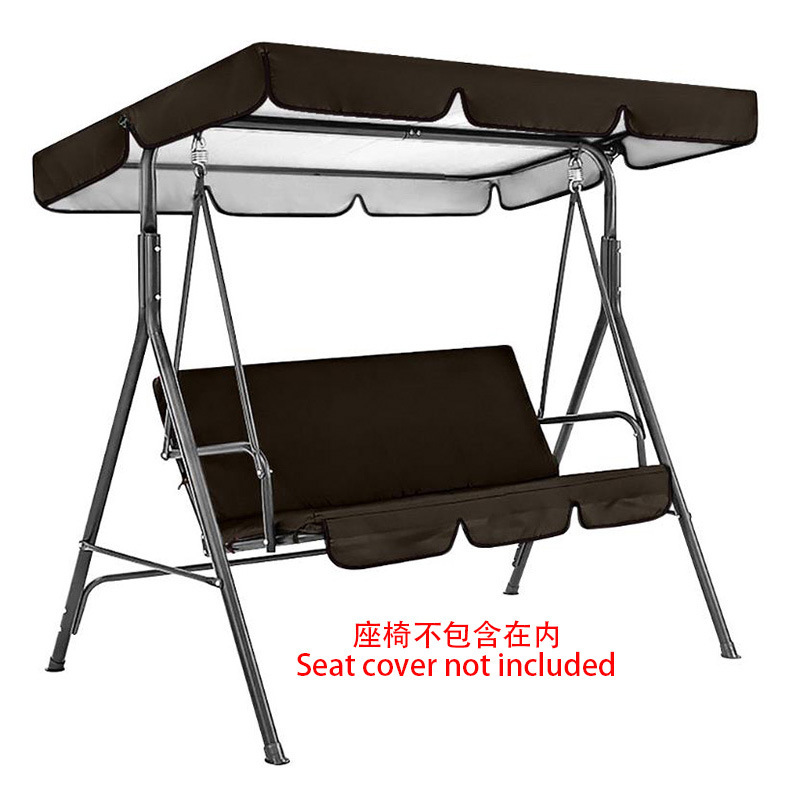 Factory Direct Supply 190 Outdoor Garden Swing Ceiling Cover Sunshade Waterproof Dust Cover Hanging Chair Swing Cover