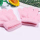 Creative new cute acrylic children dispensing gloves manufacturers autumn and winter children warm full finger gloves optional LOGO