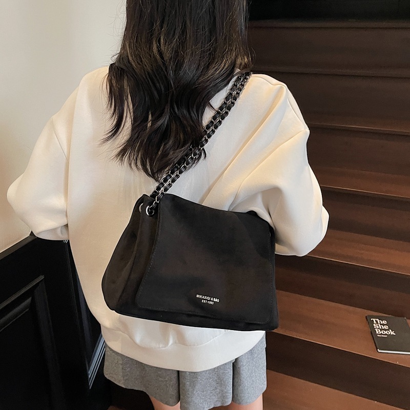 包包女托特包大容量秋冬可斜挎2025新款百搭链条单肩包上课通勤包|undefined