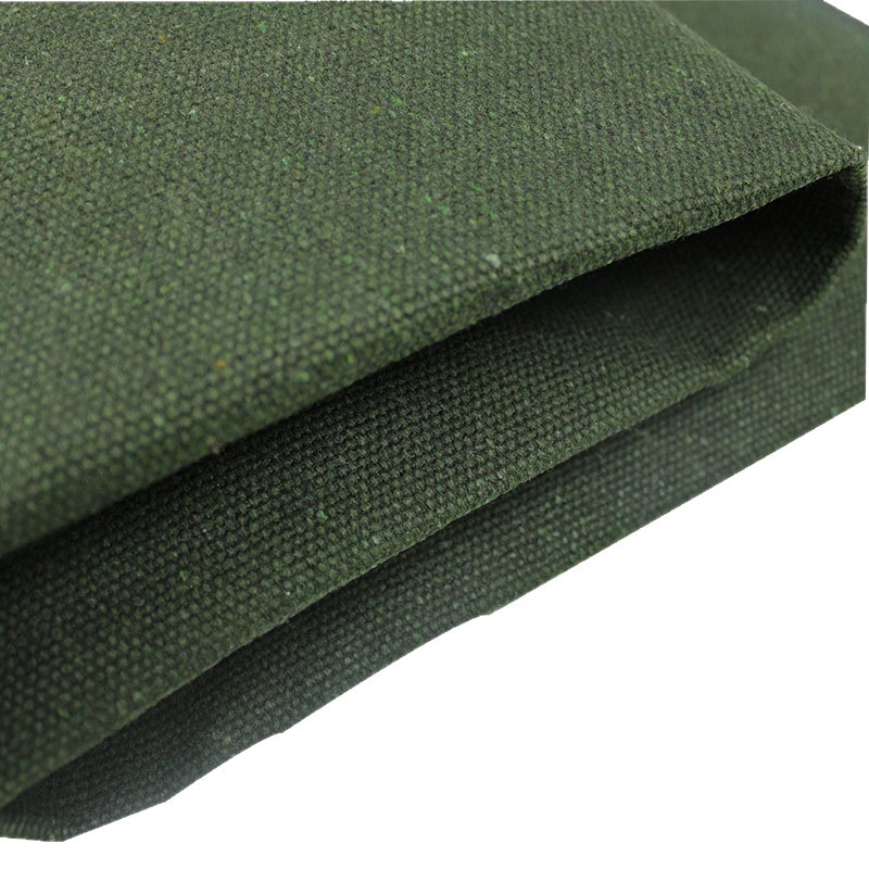 Tela de lona verde de poliéster y algodón para uso doméstico, tela gruesa para bolsas y tiendas de campaña, protección solar y sombreo, uso industrial, lona verde engrosada. image 6