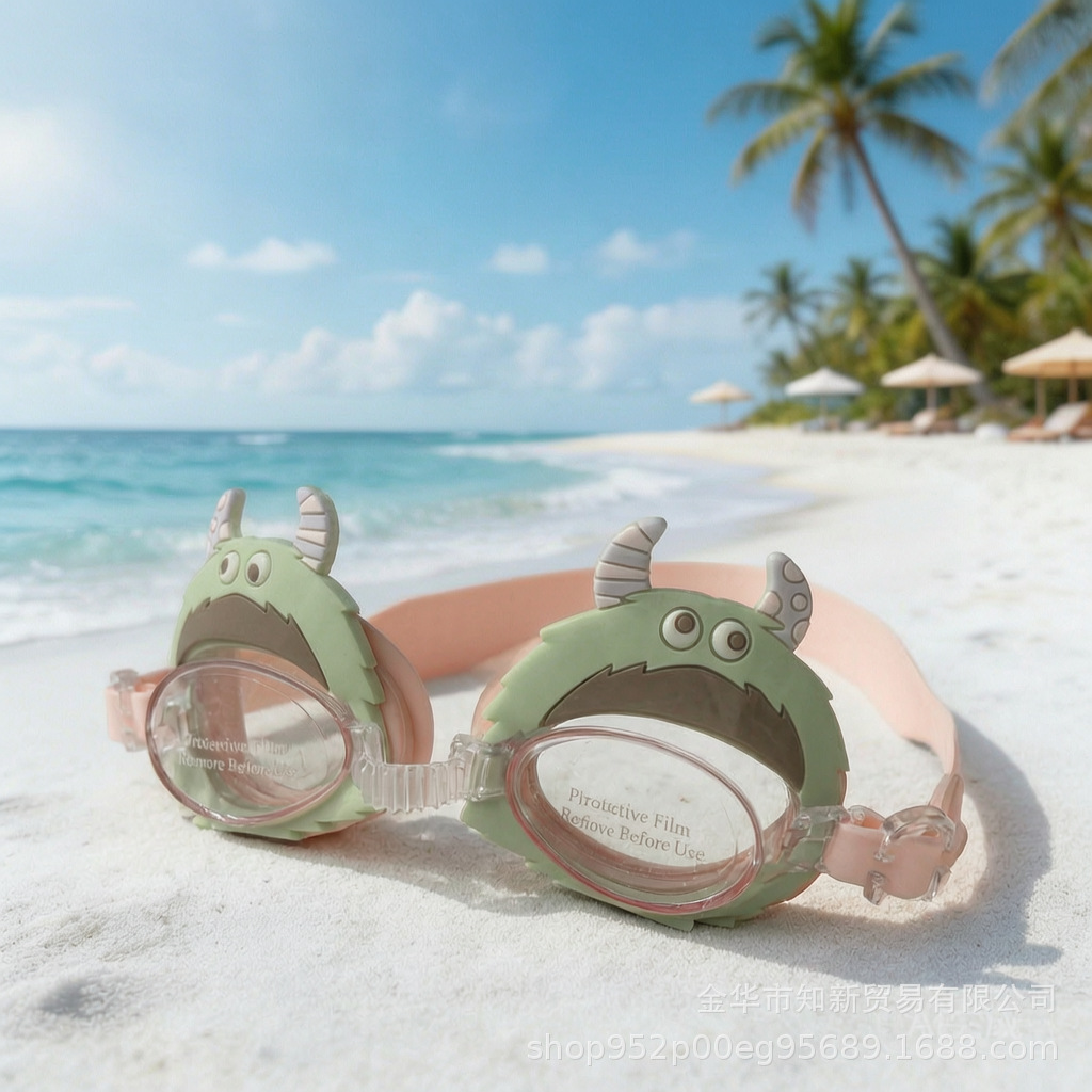 카툰 수경 [초록 괴물]