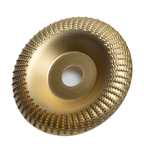 Cross-border 100mm angle grinder grinding wheel tea packing carving curved woodworking grinding shaping thorn disc wood file polishing