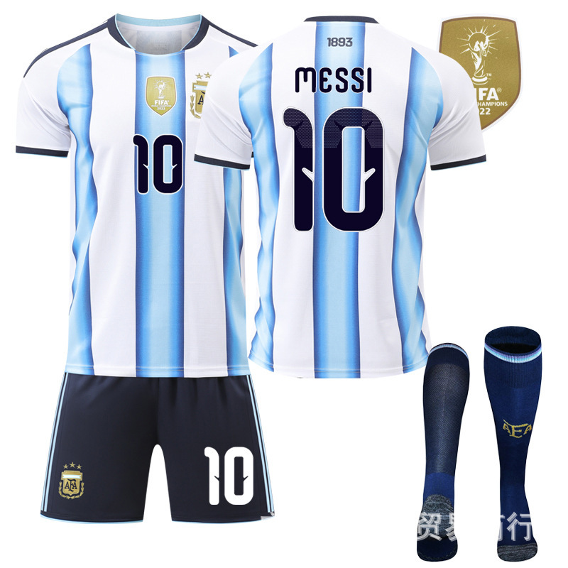 2025-26 World Cup Argentina Home Football Jersey 21 Dybala Jersey National Team Number 10 Messi Jersey 2025-26 World Cup Argentina Home Football Jersey 21 Dybala Jersey National Team Number 10 Messi Jersey