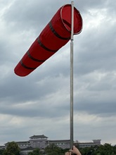 风向袋牢固型加厚防水荧光风向标气象油化机场危安检户外屋顶验厂