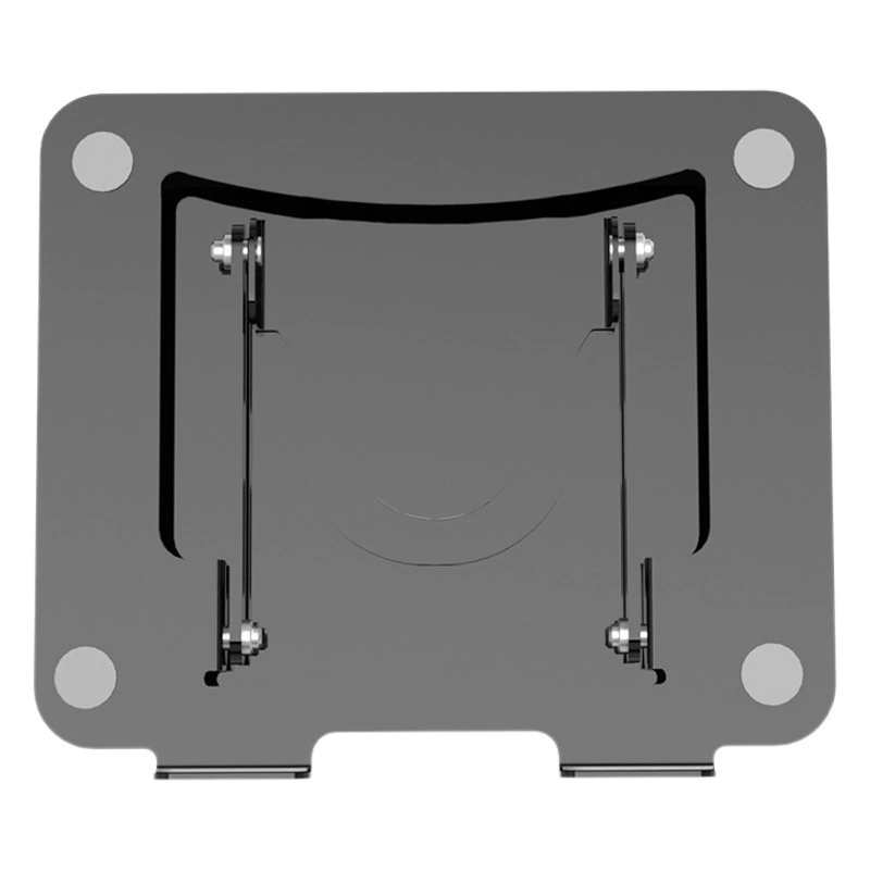 Складная подставка для ноутбука, планшета, настольного компьютера, с регулируемой высотой, охлаждением и вращением на 360 градусов, металлический кронштейн