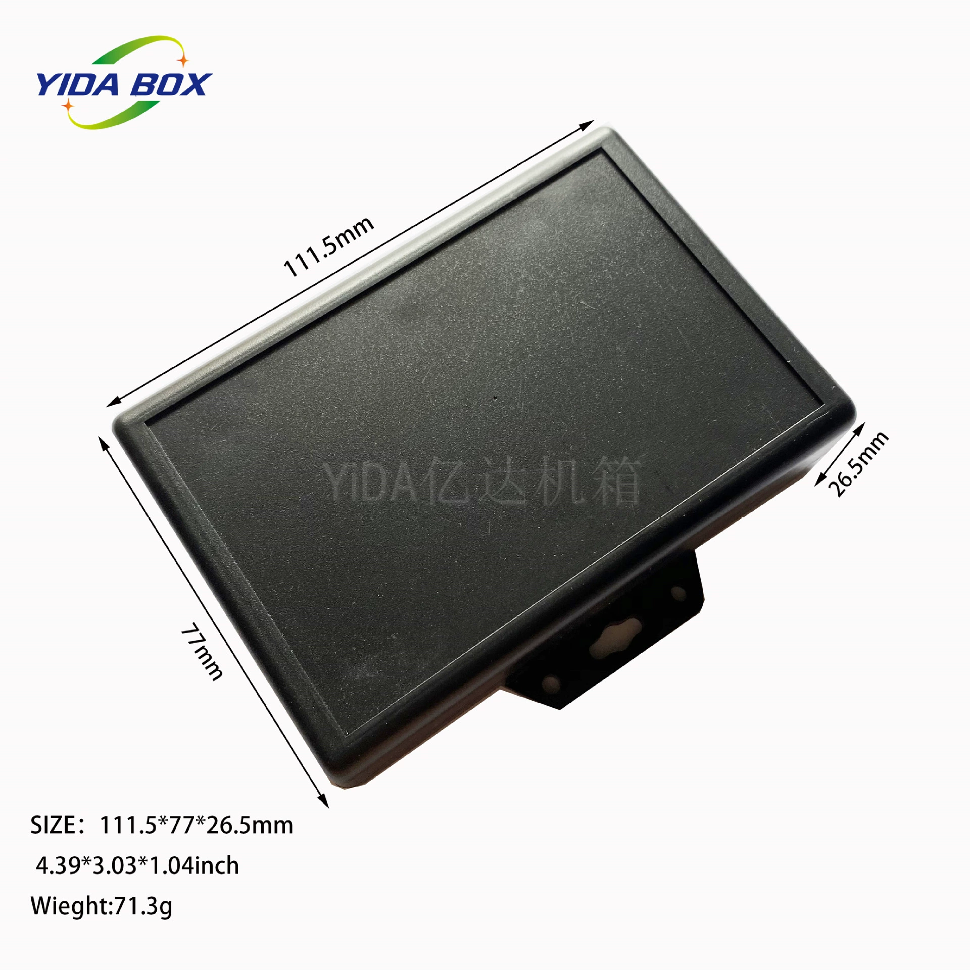 Пластиковый модуль Корпус печатной платы распределительный ящик Корпус GPRS с ушным замком винт открытый пластиковый корпус