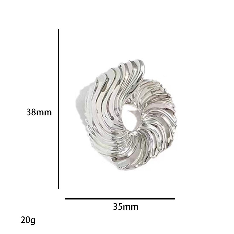 15g Weight Alloy Ear Needle Material Ear Studs Classification 1 Pair Quantity Holiday, Banquet, Selfie Occasion Alloy Material Water Droplets Pattern All Seasons Season Women's Gender Plating Design Casual, Elegant, Lady Style 1 Pair Casual Elegant Lady Water Droplets Plating Alloy Ear Studs 12