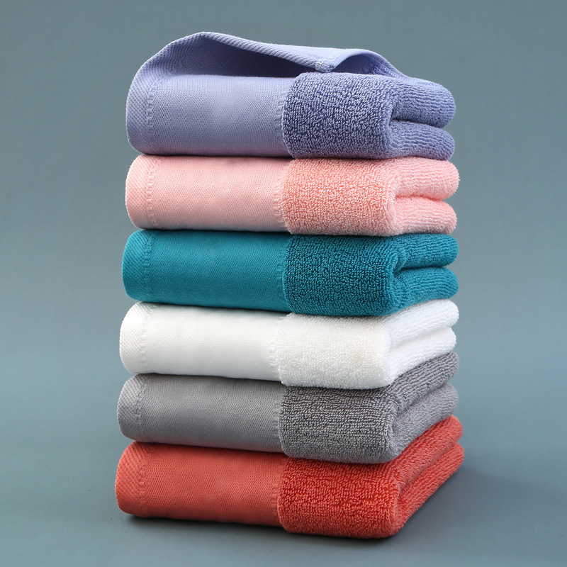 Four-piece high-grade bamboo fiber towel household super soft absorbent children adult face cleansing bamboo charcoal beauty towel Four-piece high-grade bamboo fiber towel household super soft absorbent children adult face cleansing bamboo charcoal beauty towel