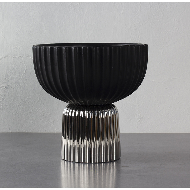 BZ230505-1 블랙 + 실버 (스트라이프)