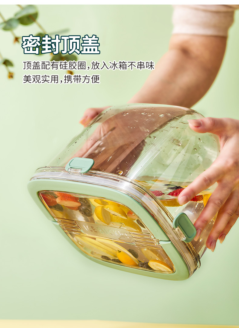 手提式带盖制冰盒冰块