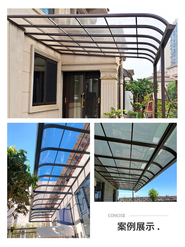 Aluminum Alloy Canopy Sunshade Outdoor Yard Terrace Rain Shelter Sunroom Outdoor Courtyard Rural Small Courtyard House Aluminum Alloy Canopy Sunshade Outdoor Yard Terrace Rain Shelter Sunroom Outdoor Courtyard Rural Small Courtyard House
