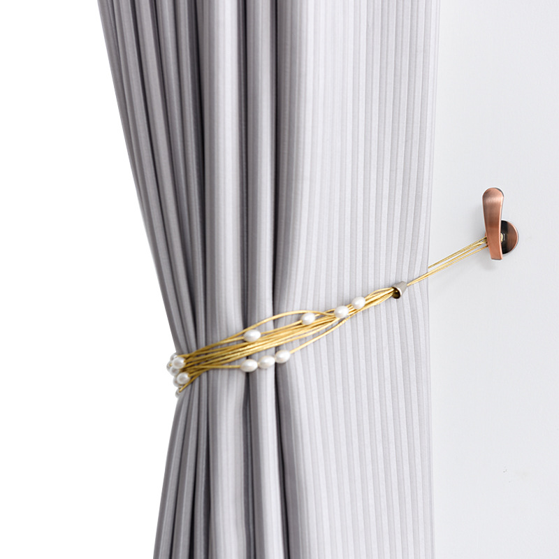 New Chinese-style wall hooks, pair set, zinc alloy curtain hooks, wall hooks, cross-border, sturdy and durable wall hooks