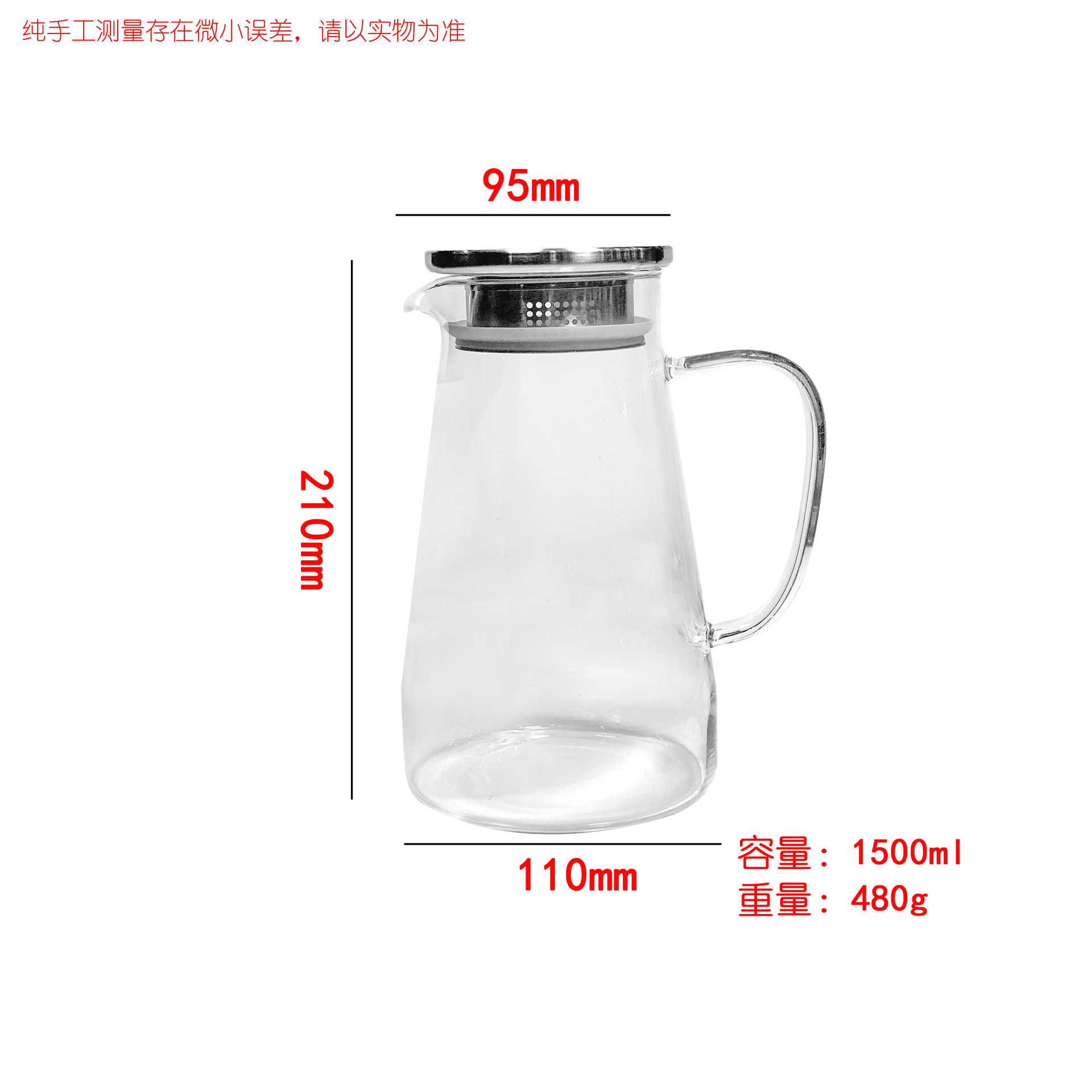 En stock fuego directo abierto fuego resistente al calor frío hervidor de vidrio borosilicato olla hogar agua fría gran capacidad hervidor fuego recto image 10