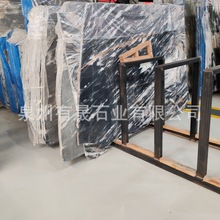 幻影黑大理石设计师首选豪宅别墅办公大楼装饰黑色大理石规格板砖