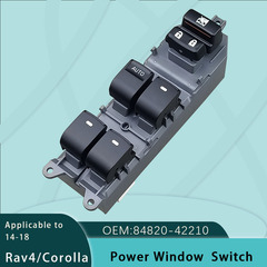 84820-42210はトヨタRAV4/コロナledランプ付きガラス昇降器スイッチアセンブリを適用する