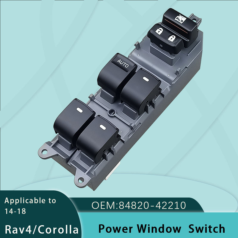 84820-42210はトヨタRAV4/コロナledランプ付きガラス昇降器スイッチアセンブリを適用する|undefined