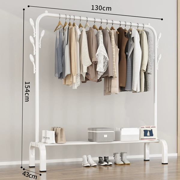 ★☆130cm-white single pole★☆