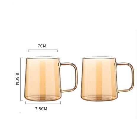 Vidrio borosilicato ámbar botella de agua fría hogar ahumado gris gran capacidad jugo limón olla cuerpo recto