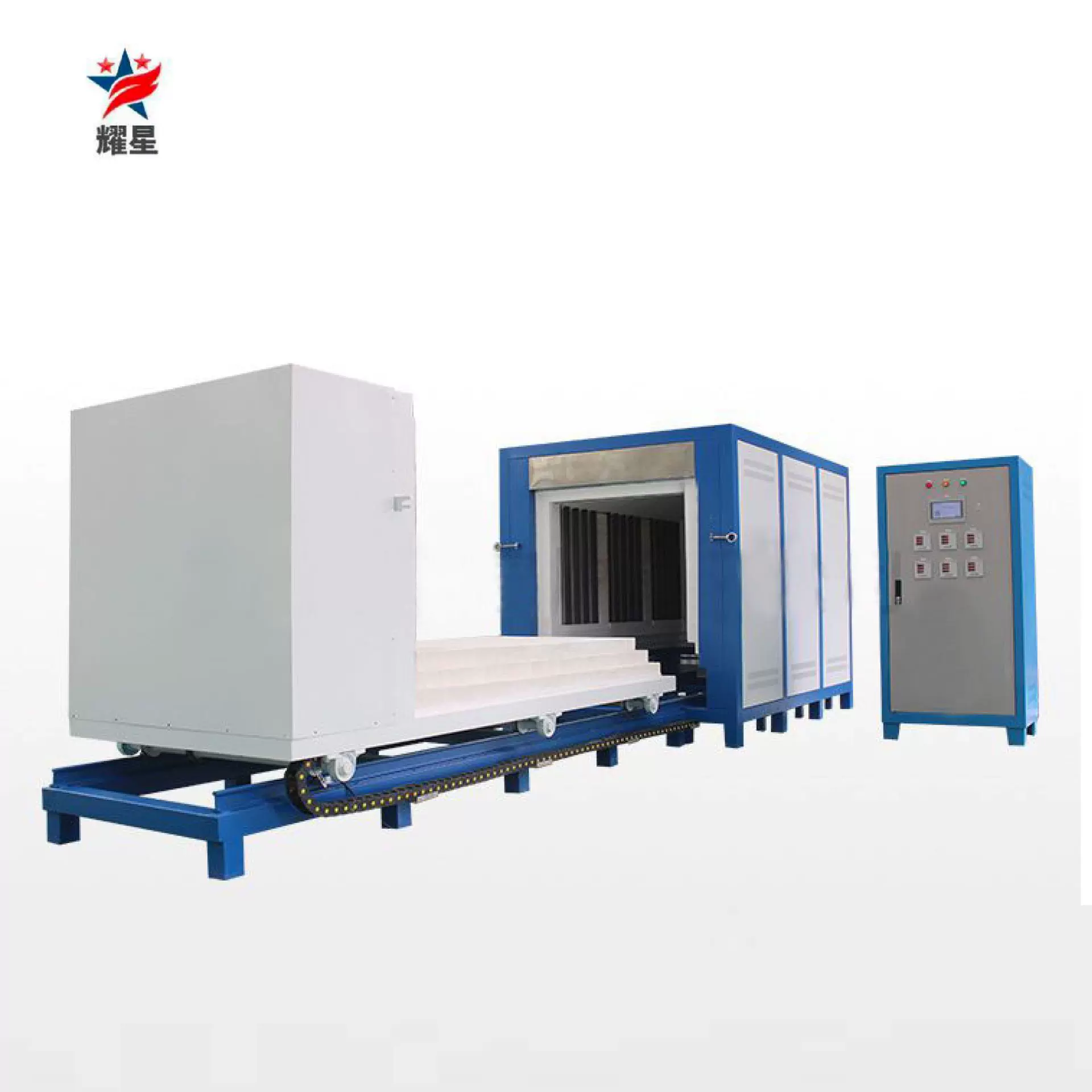 陶瓷烧结台车窑炉高温台车炉梭式炉台式热处理炉全自动控制台车炉