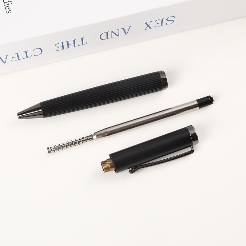 Fabricante al por mayor bolígrafo de metal de alta calidad regalos de negocios grabado bolígrafo de metal logotipo láser