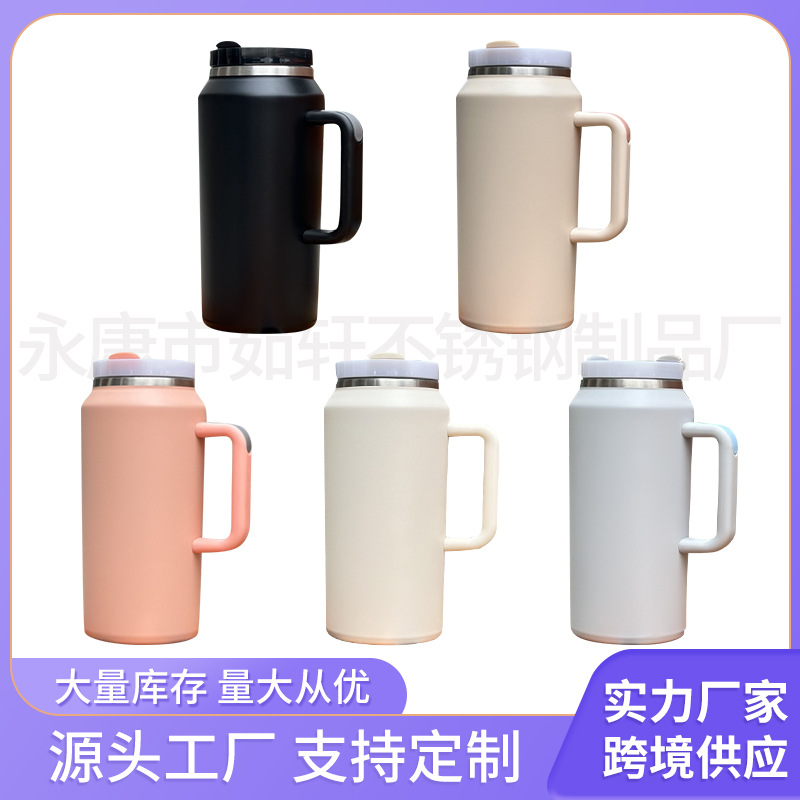 capacious glass stainless steel