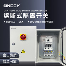 熔断式隔离开关800V户外防水熔断器32A63A80A100A125A高分断