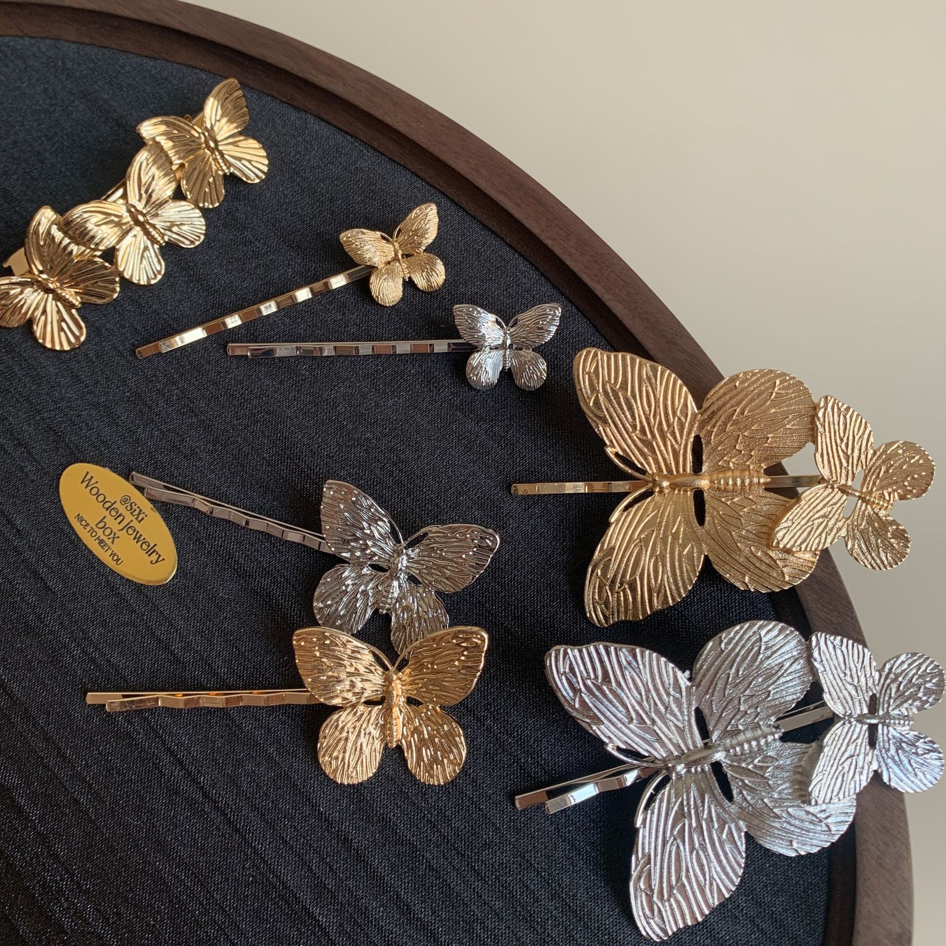 Alloy Material Elegant Glam Women's Butterfly Alloy Hair Clip