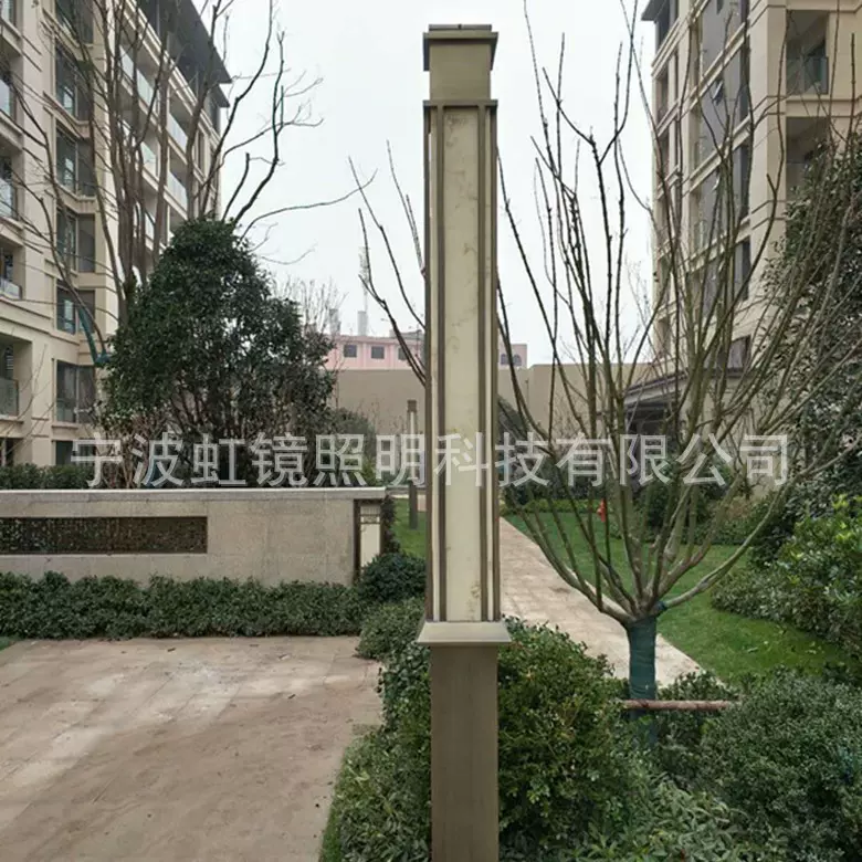 自己工厂批发虹镜照明LED庭院灯不锈钢仿铜庭院灯景观灯路灯
