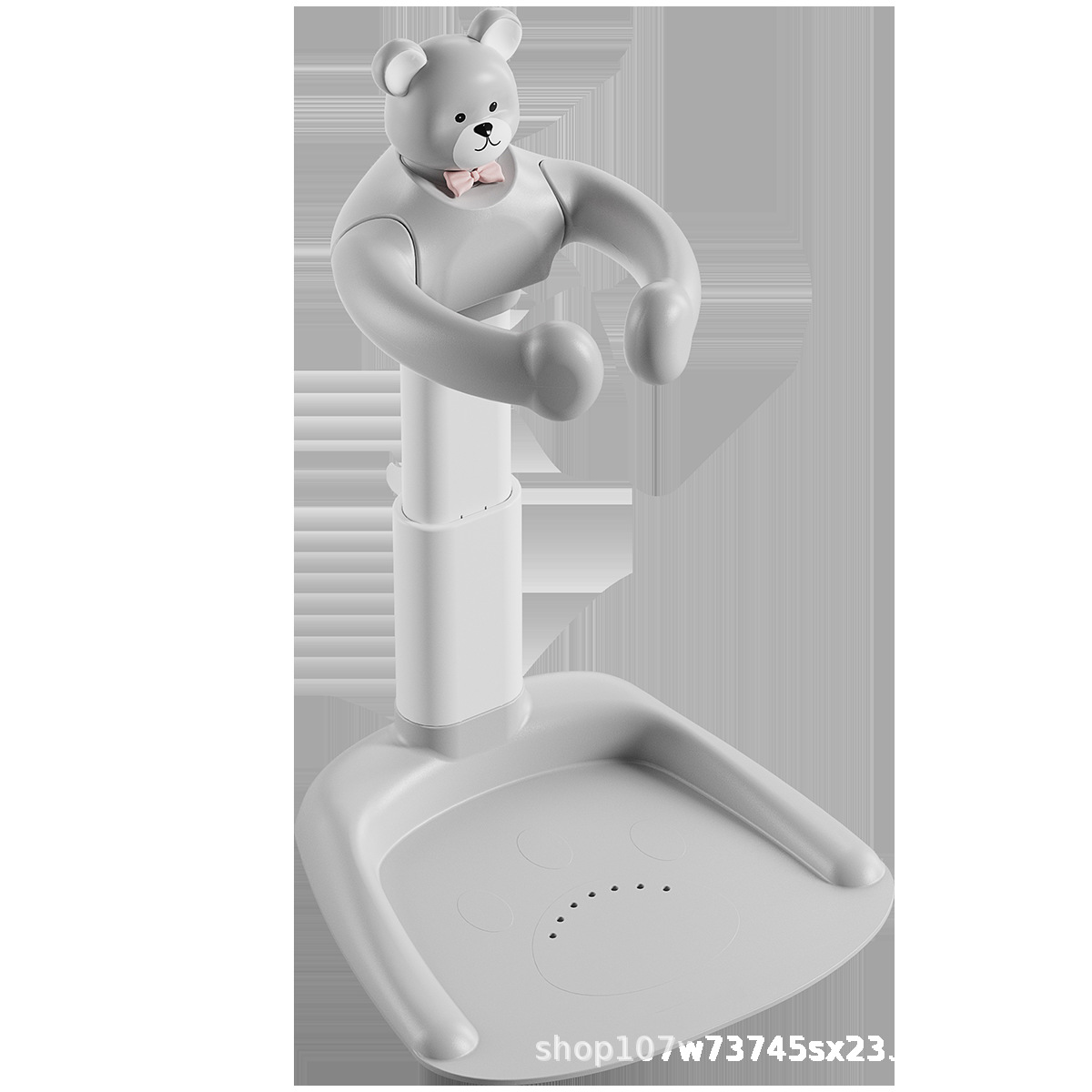 Artefacto de baño de pie para bebé, baño para bebé, ducha de trasero, antideslizante, reposabrazos verticales para niños