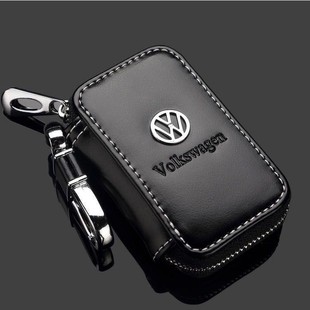 Universal Volkswagen Key Bag Cover Waist Hanging Cowhide Keychain Buick Keychain Mercedes-Benz Lexus