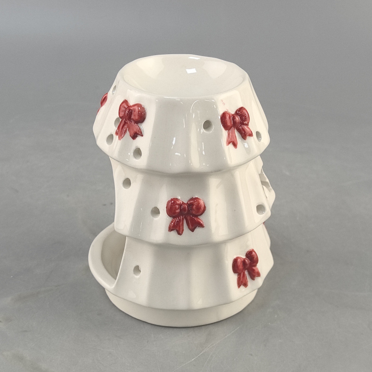 Regalos de Navidad, horno de cerámica, árbol de Navidad, adornos encantadores, estrellas de cerámica, horno de árbol de Navidad, adornos decorativos image 3