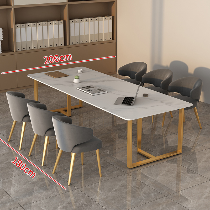 [핫셀링 B세트] 싱글테이블 180+의자 6개 (5년 보증, 무료 청구서)