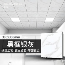 集成吊顶铝扣板300×300卫生间厨房客厅房间新款天花板批发铝材料