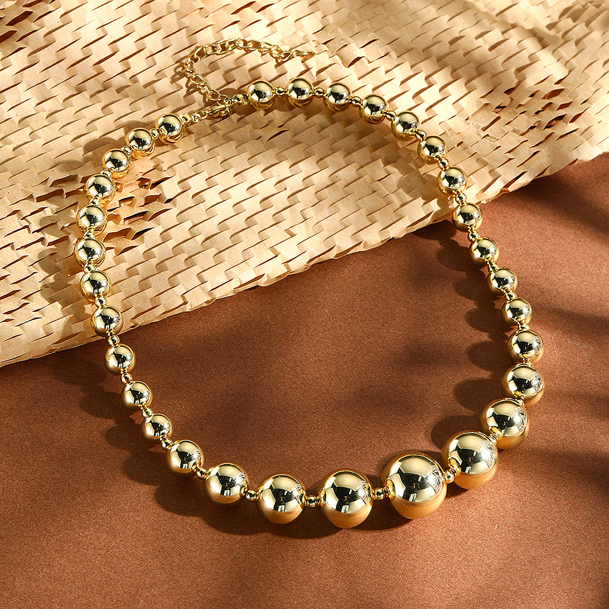 Wholesale Jewelry Elegant Lady Streetwear Geometric Heart Shape Arylic Imitation Pearl Beaded Pendant Necklace display picture 5