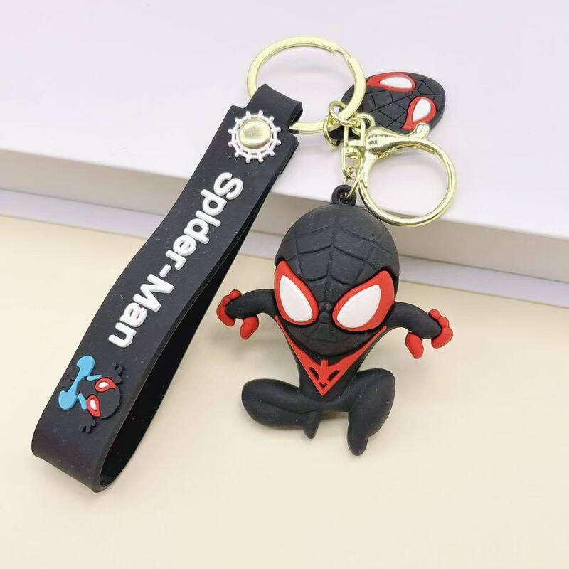 新しいスパイダーマン PVC キーホルダーペンダント学生装飾ギフトカップル装飾品子供の日の小さなギフト卸売|undefined