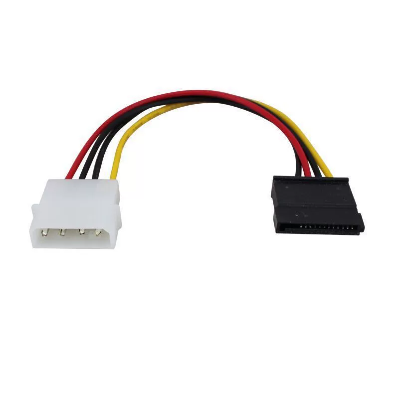 Кабель питания SATA 4P к 15P, кабель передачи данных, адаптер 4pin, кабель оптического привода, кабель питания жесткого диска