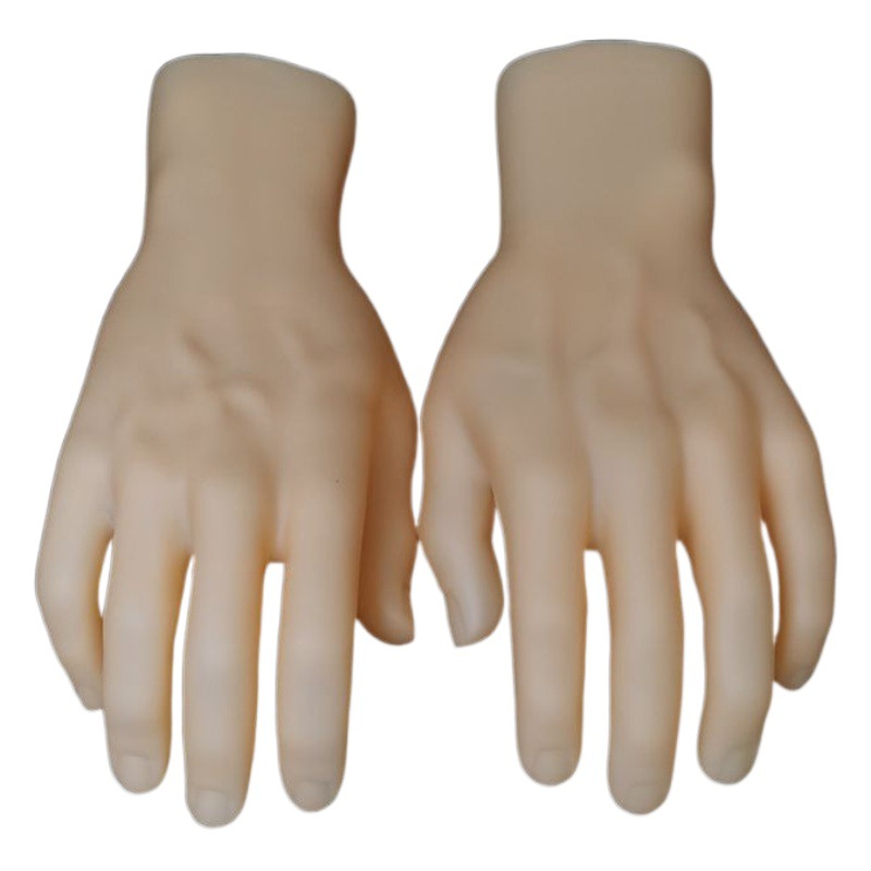 Hand model props creative skin color matte curved hands simulation hand model props ring jewelry display hand