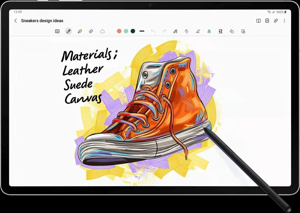 Планшетная ручка для Samsung Galaxy Tab S8, рукописная s8+/s8 ultra, сенсорная ручка, S Pen