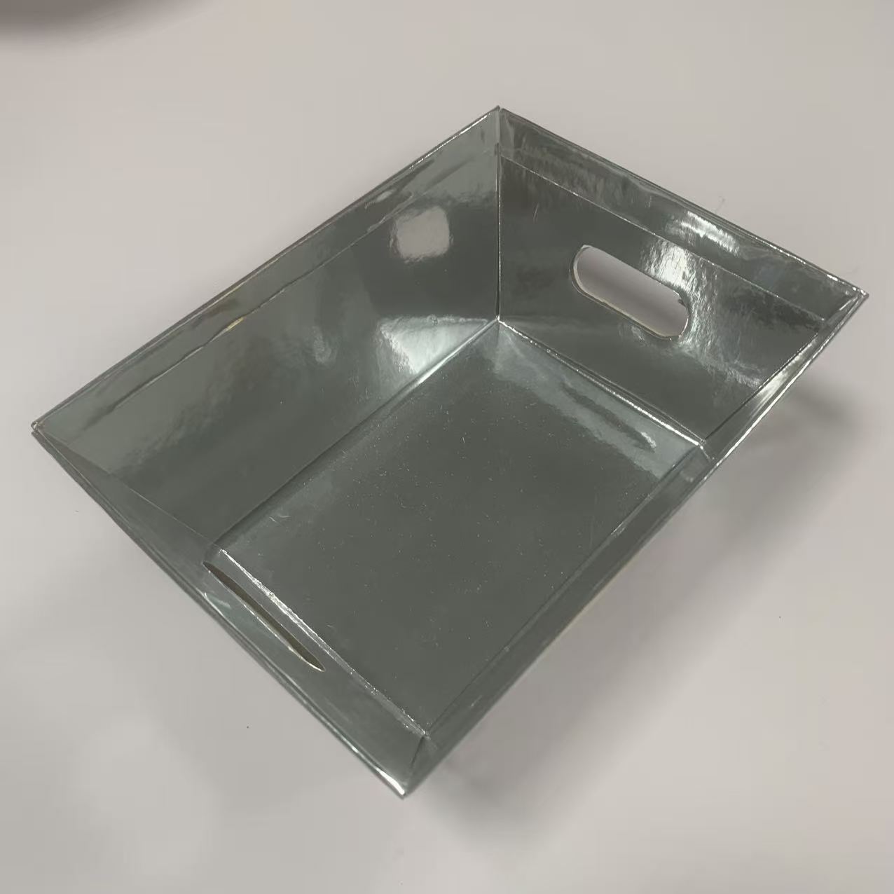 Caja de almacenamiento prefabricada del fabricante original, caja de regalo para frutas, caja de almacenamiento para snacks y artículos diversos, cesta de regalo creativa, caja de almacenamiento trapezoidal image 15
