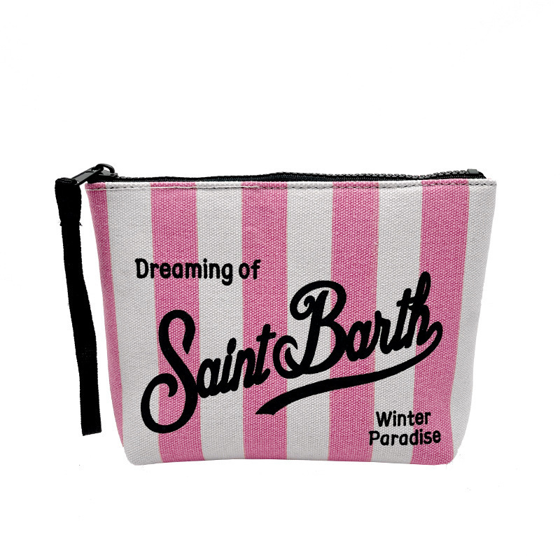 SAINT BARTH 秋冬新作 クラッチバッグ レディース クラッチバッグ カラフル ヒョウ柄 キャンバス ダイビング ハンドバッグ|undefined