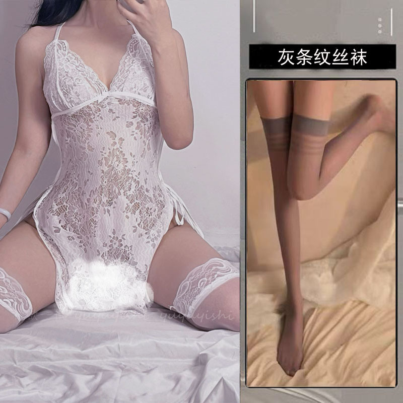 + 그레이 리브 스타킹