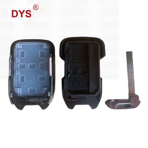 Chevrolet Solando GMC Smart Car Key Fob Case Remote Replacement Shell Compatible with 3/4/5/6 Key